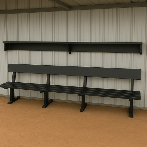 Metal Benches and Shelving